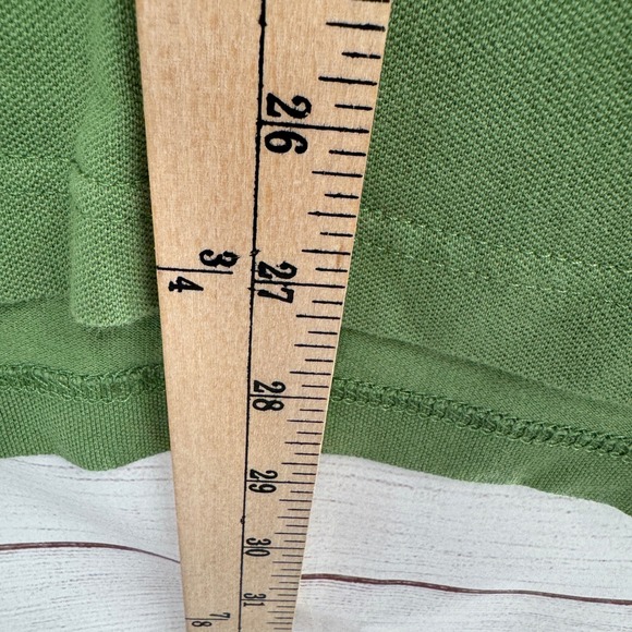 Robert Graham 2XL Polo Shirt Green Striped Trim Embroidered Cotton Golf‎ Casual - Picture 8 of 9